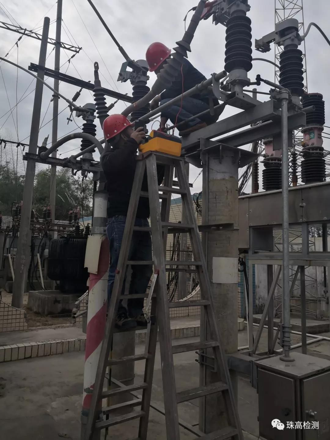 珠高電氣檢測順利完成35kV廣東惠州多業線試驗項目